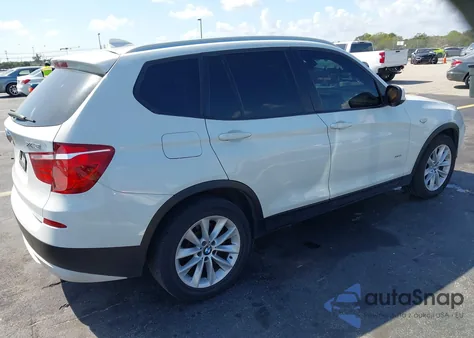 2013 BMW X3 xDrive28I из США, поврежденный, VIN 5UXWX9C5XD0A14822